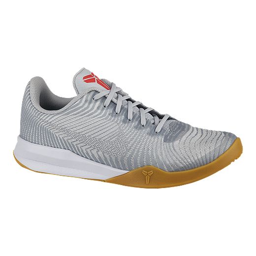 Por cierto hardware no pagado Nike Men's KB Mentality II Basketball Shoes - White/Grey/Gum | Sport Chek