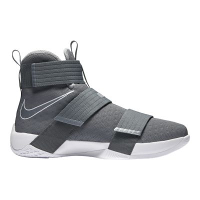 gray lebron shoes
