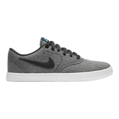 nike sb check solar canvas grey