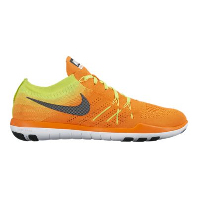 nike yellow and orange shoes
