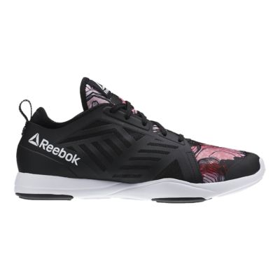 Reebok Women's Cardio Inspire Low 2.0 Training Shoes - Black/Pink Pattern |  Sport Chek