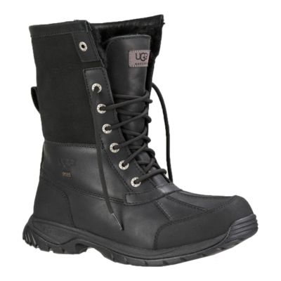 Ugg Men's Butte Winter Boots - Black 