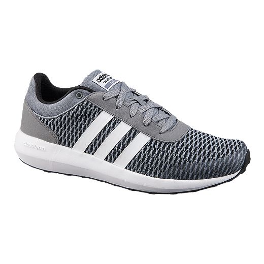 Con otras bandas hogar calcetines adidas Men's CloudFoam Race Shoes - Grey/White | Sport Chek