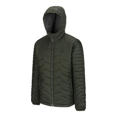 under armour coldgear reactor hooded jacket