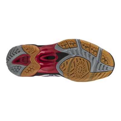 red mizuno turf shoes