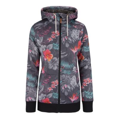 roxy frost printed hoodie