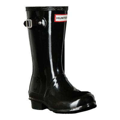 shiny hunter boots