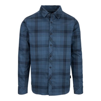 the north face men's flannel shirts