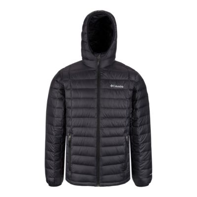 mens columbia puffer jacket with hood