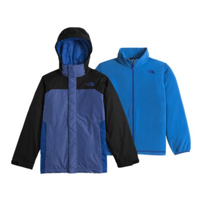 the north face big boys vortex hooded triclimate jacket