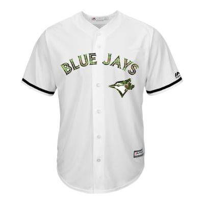 white blue jays jersey