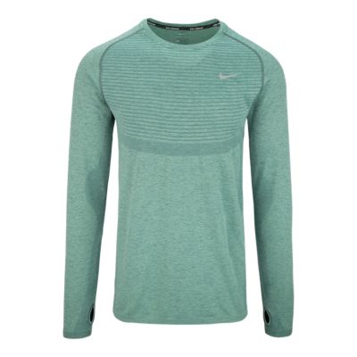 nike knit long sleeve top