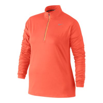 nike women's element long sleeve running shirt