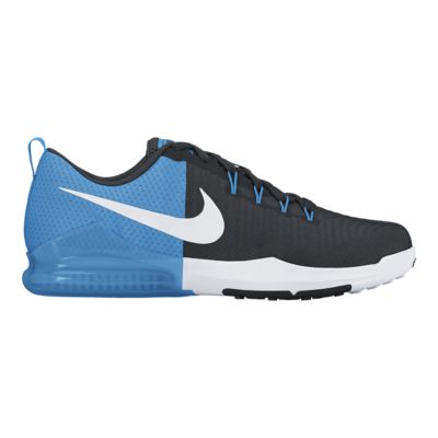 nike zoom train action blue training shoes