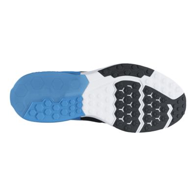 nike zoom train action blue training shoes