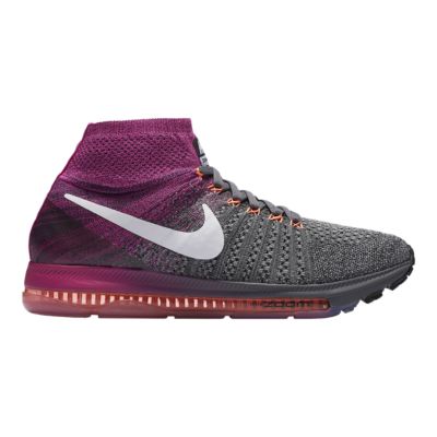 nike women's zoom all out flyknit running shoes