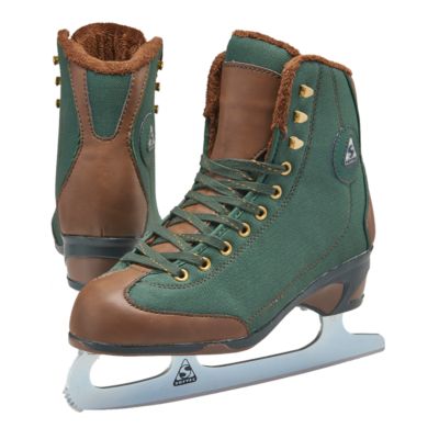 brown ice skates