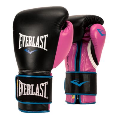 everlast boxing gloves black