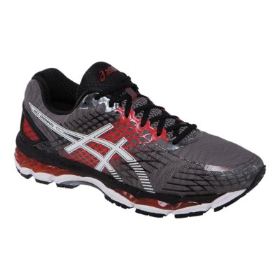 asics gel nimbus 17 mens grey