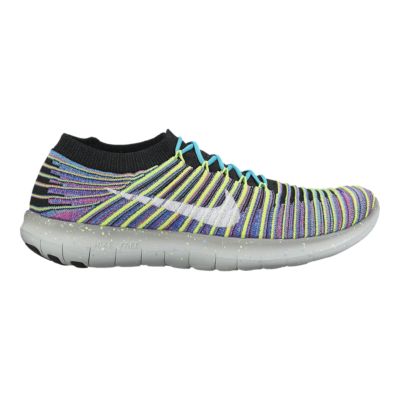 nike women's free running motion flyknit shoes