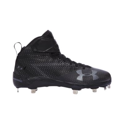 under armour men's harper 3 mid metal baseball cleats