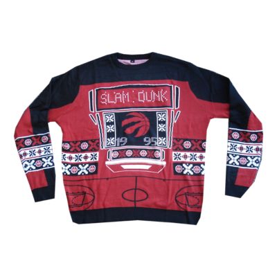 toronto raptors ugly sweater