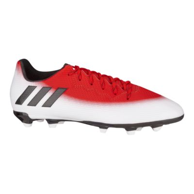 red messi cleats