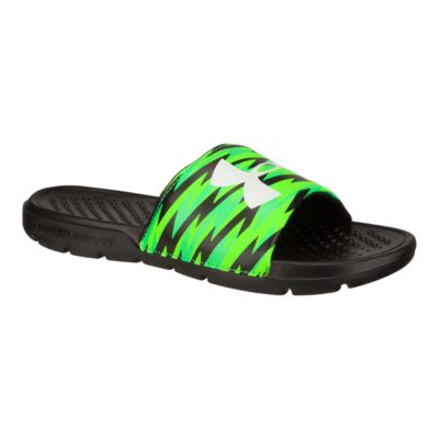 under armour kids flip flops