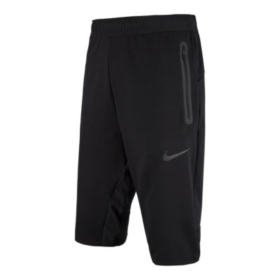 nike training dry hybrid fleece shorts in grey