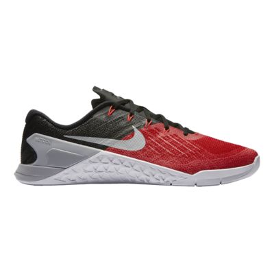 nike metcon red black