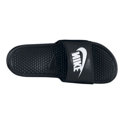 nike just do it slides white