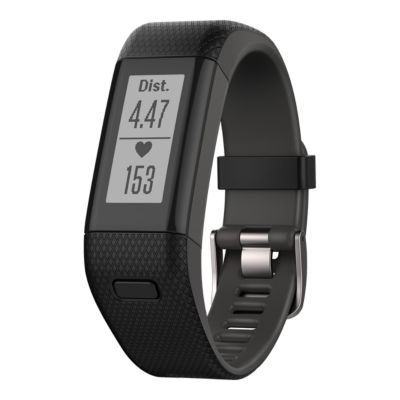 garmin vivosmart hr gps activity tracker black
