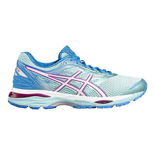 Incontable rehén Tratamiento Preferencial ASICS Women's Gel Cumulus 18 Running Shoes - Aqua Blue/Lavender/Blue | Sport  Chek