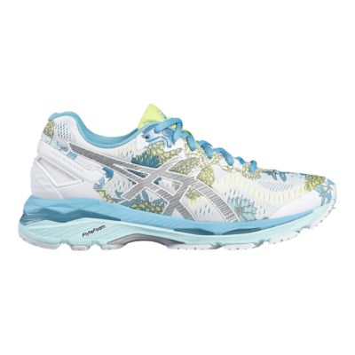 asics kayano 23 white