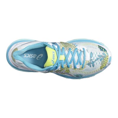 asics floral running shoes