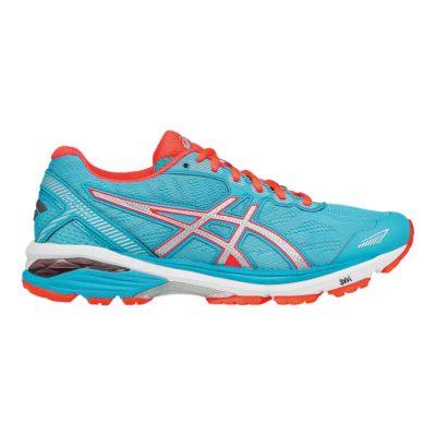 blue and orange asics