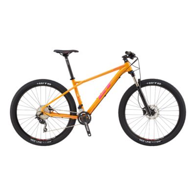 gt mountain bike orange