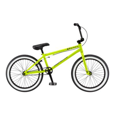 yellow gt bmx