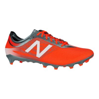 new balance soccer cleats mens red