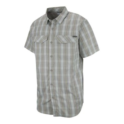 columbia men's silver ridge lite plaid long sleeve shirt