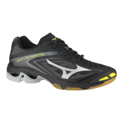 black and yellow mizuno volleyball shoes