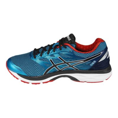 asics gel cumulus 18 mens red