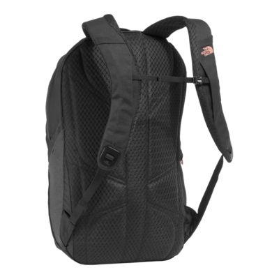 north face isabella backpack black and rose gold