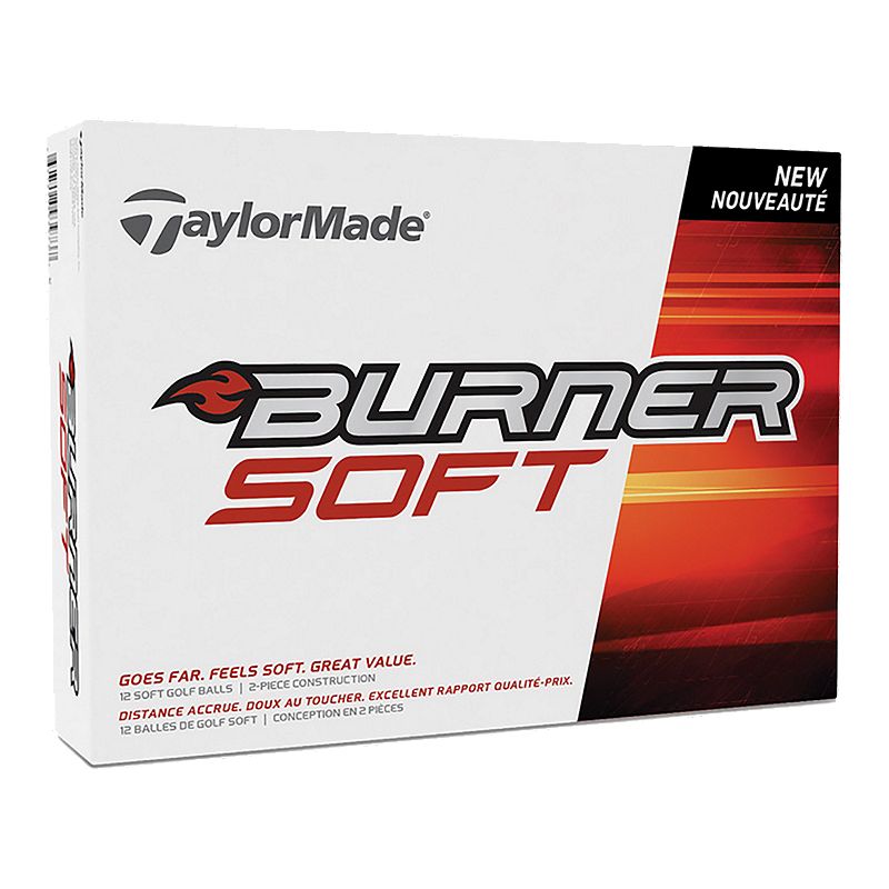 Peck Pjece Bedst TaylorMade Burner Soft Golf Balls -12 Pack | Sport Chek