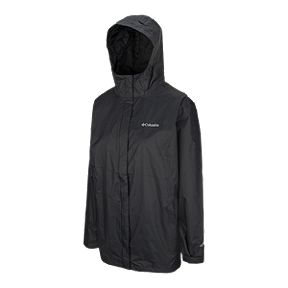 UDAREIT Womens Plus Size Windbreaker Jacket Waterproof Running Coat Hooded Lightweight 