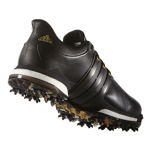 Edad adulta siesta excepción adidas Golf Men's Tour360 Boost Wide Width Golf Shoes - Black/Gold | Sport  Chek