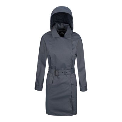 north face kadin trench