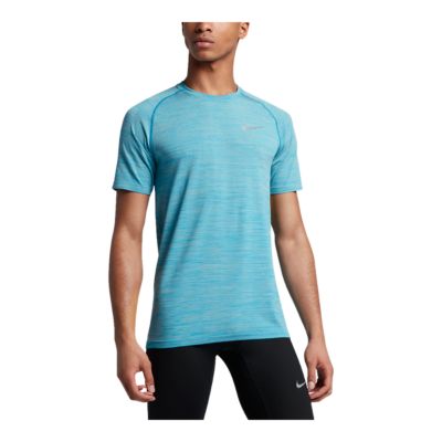 nike dri fit knit short sleeve