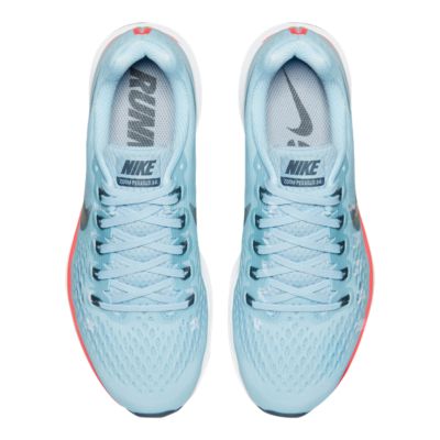 light blue nike running shoes