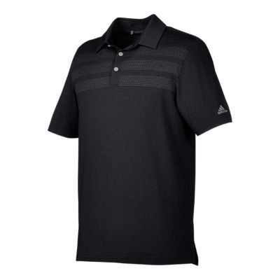 adidas Golf Men's 3Stripes Mapped Polo Sport Chek